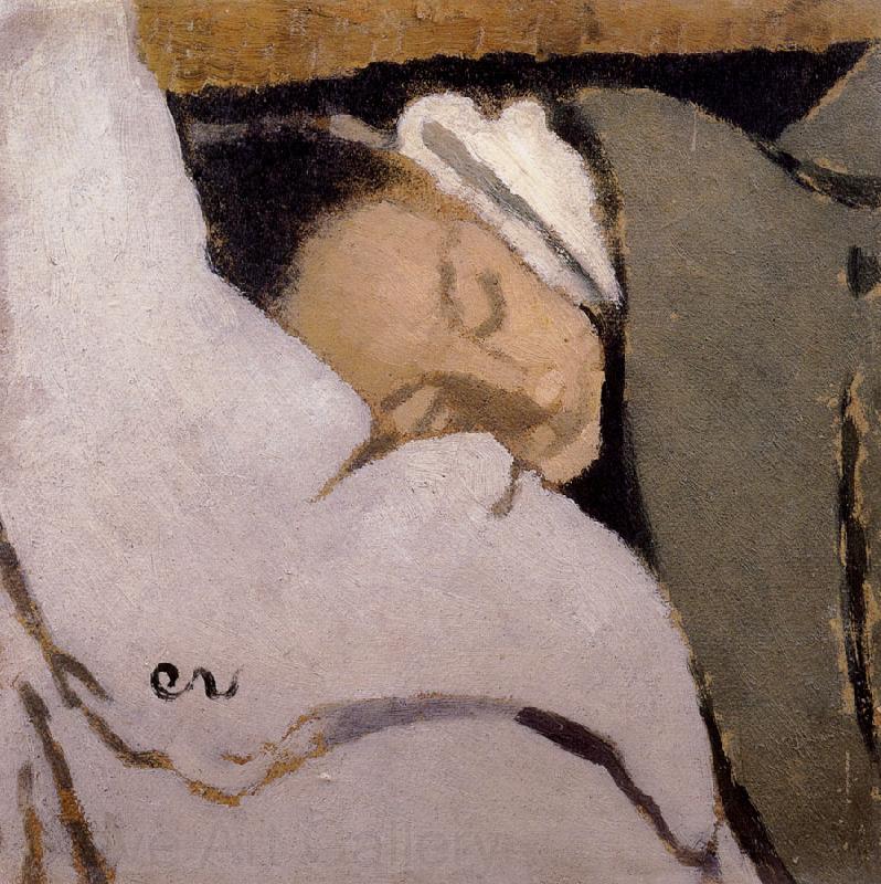 Edouard Vuillard Sleeping woman